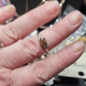 Elegant Silver and Gold Women's Ring